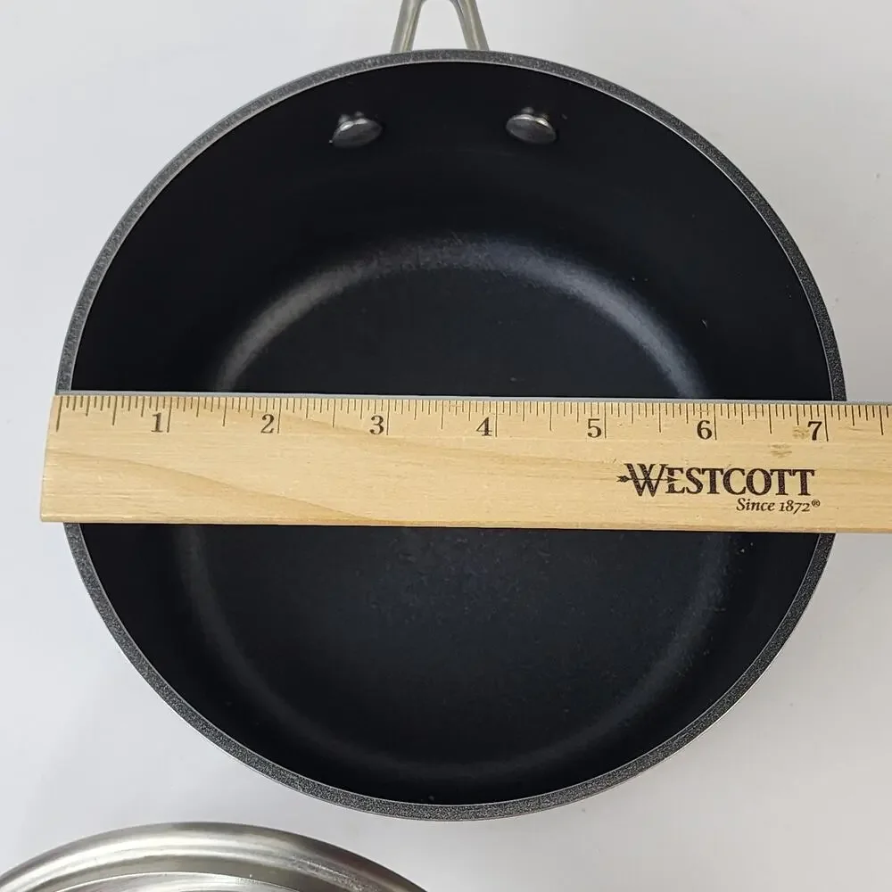 Scanpan Denmark CTX Stratanium 2QT Saucepan Stainless Steel/Non-Stick with Lid